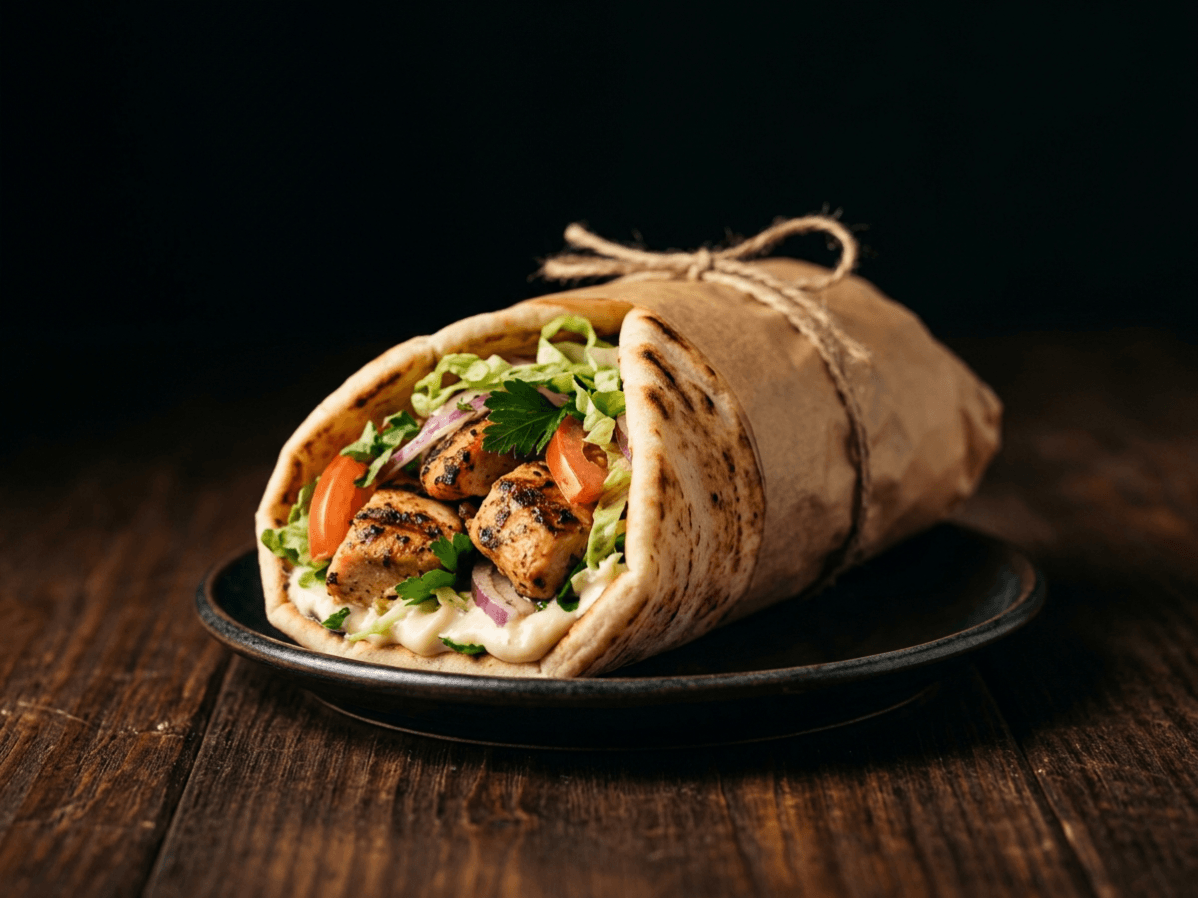 Shish Tawook Wrap