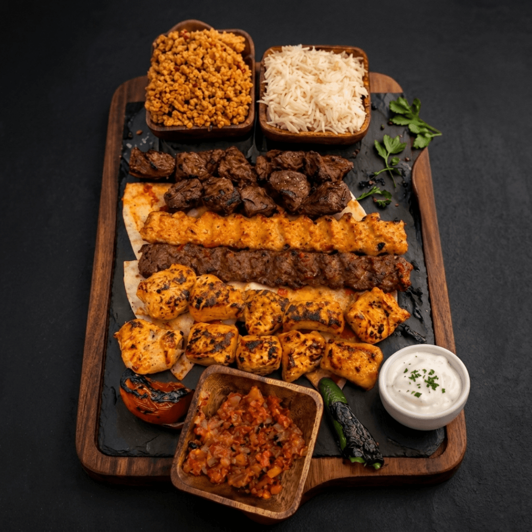 Oasis Flame – Mixed Grill For 2