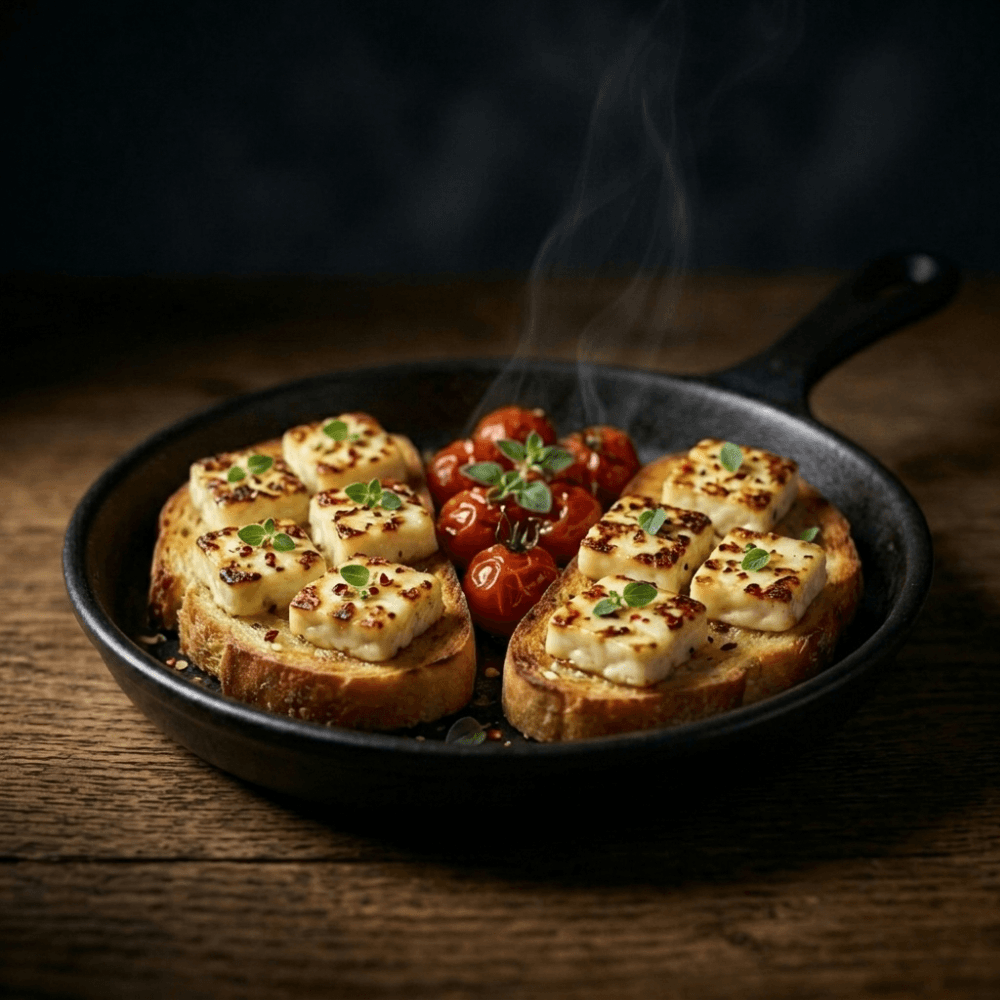 Charred Halloumi Cheese